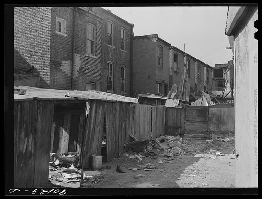 Alley between 6th and 7th and Maryland Avenue, off C Street, S.W. Washington, DC