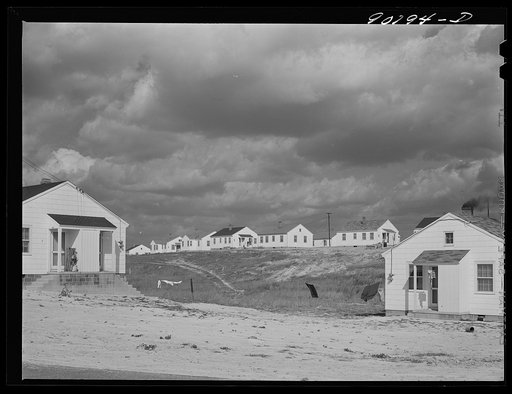 Homes for defense workers. Sunset Village, FSA (Farm Security Administration) housing project. Radford, Virginia