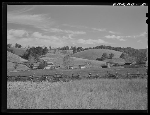 Farm near Radford, Virginia