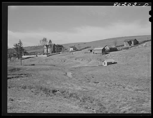 Farm near Radford, Virginia