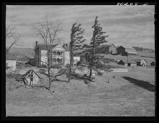 Farm near Radford, Virginia