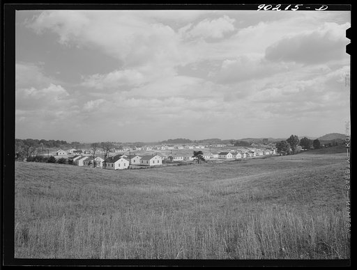 Untitled photo, possibly related to: Homes for defense workers. Sunset Village, FSA (Farm Security Administration) housing project. Radford, Virginia