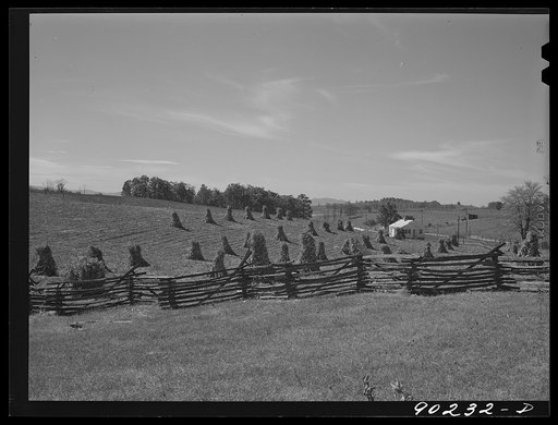 Rural home built for defense worker Hasan Charles Bellhasan, on farm of E. Wesley Altizer near Radford, Virginia