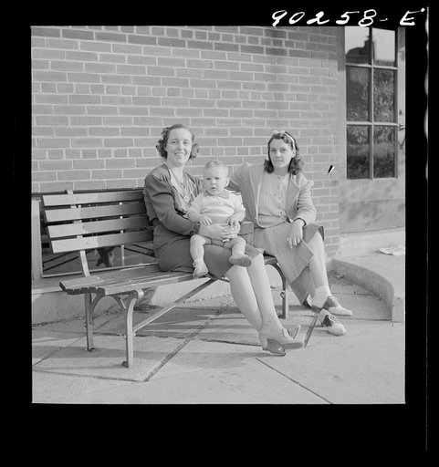 Untitled photo, possibly related to: Residents of Westfield Acres, U.S. housing project. Camden, New Jersey