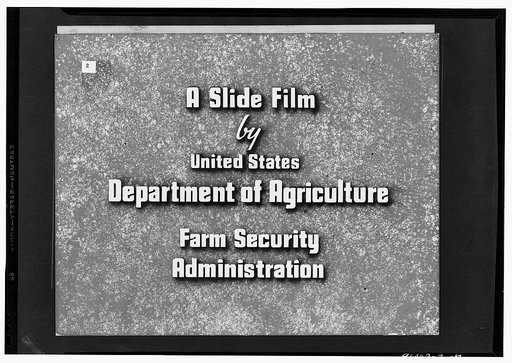 Victory in an eggshell, a filmstrip prepared by the FSA (Farm Security Administration) in September, 1942. Frame number two