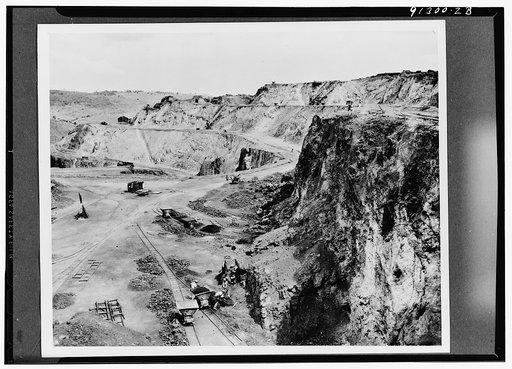 Tampico, Mexico. View over petroleum refinery and oil storage tanks