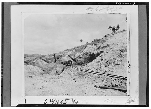 Manganese mine in Cuba