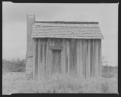 Hale County, AL. A Cotton cabin.