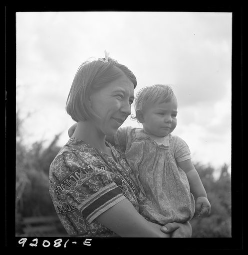 Untitled photo, possibly related to: Migrant packinghouse worker's family near Belle Glade, Florida