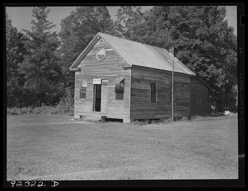 Untitled photo, possibly related to: Post office. Tompkinsville, Maryland
