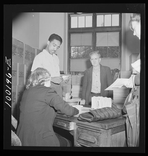 Applicants for sugar rationing cards