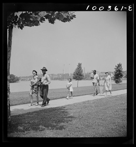 Washington, D.C. Picnickers in East Potamac Park