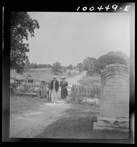 Untitled photo, possibly related to: Saint Mary's County, Maryland. People going to All Faith Church