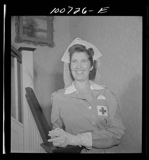Washington, D.C. Washington matron in a nurses' aid uniform