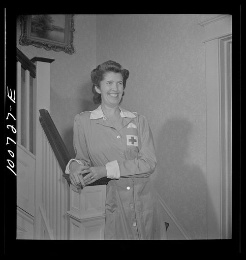 Washington, D.C. Washington matron in a nurses' aid uniform