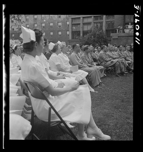 Untitled photo, possibly related to: Detroit, Michigan. Nurses of the base hospital number seventeen