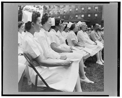 Detroit, Michigan. Nurses of the base hospital number seventeen