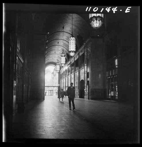 Untitled photo, possibly related to: Detroit Michigan. Lobby of the Fisher Building