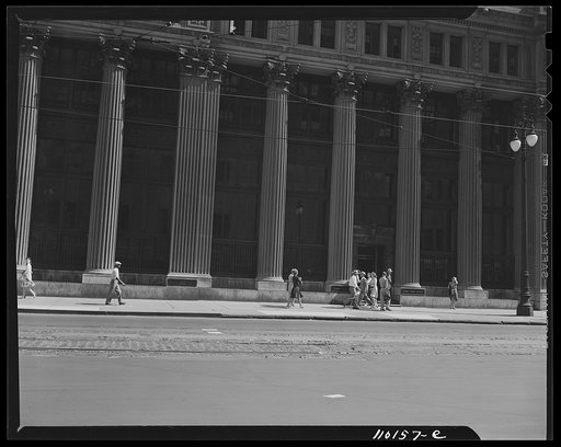 Detroit, Michigan. Detroit Trust Building on Fort Street