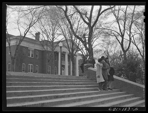 Untitled photo, possibly related to: Tuskegee Institute, Alabama. Students