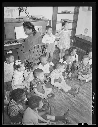 Atlanta University, Atlanta, Georgia. Nursery children