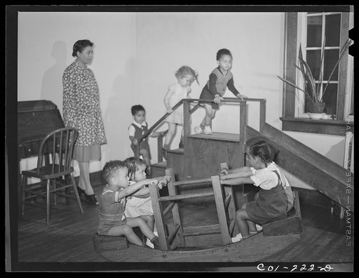 Untitled photo, possibly related to: Atlanta University, Atlanta, Georgia. Nursery children