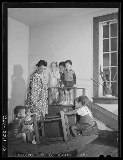 Atlanta University, Atlanta, Georgia. Nursery children