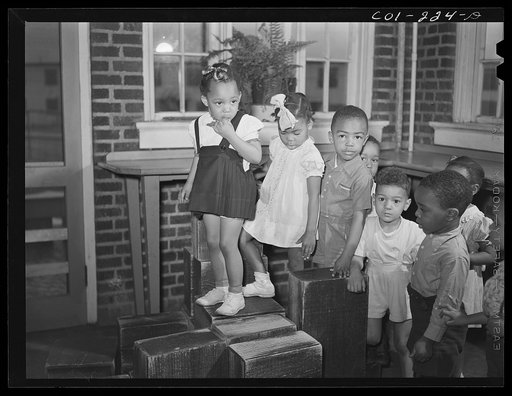 Untitled photo, possibly related to: Atlanta University, Atlanta, Georgia. Nursery children