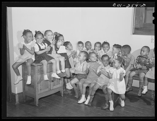 Untitled photo, possibly related to: Atlanta University, Atlanta, Georgia. Nursery children