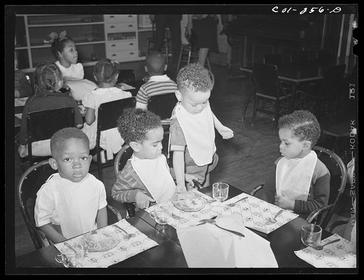 Atlanta University, Atlanta, Georgia. Nursery children