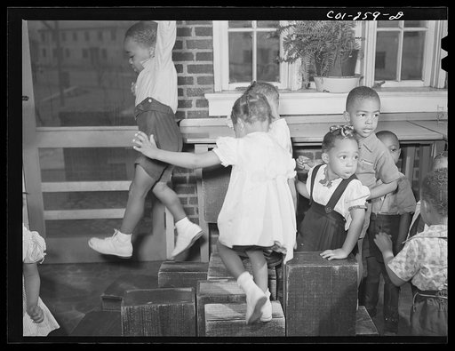 Untitled photo, possibly related to: Atlanta University, Atlanta, Georgia. Nursery children