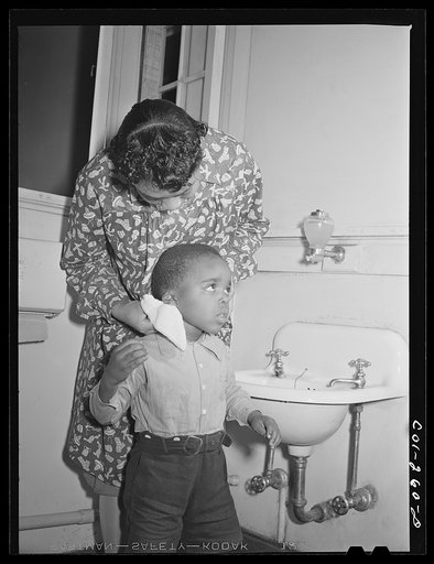 Atlanta University, Atlanta, Georgia. Child in nursery
