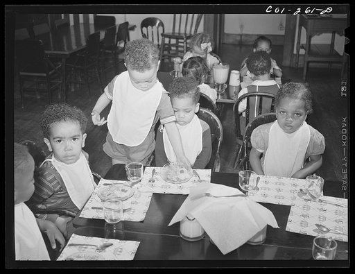 Untitled photo, possibly related to: Atlanta University, Atlanta, Georgia. Nursery children