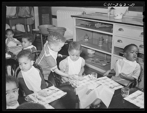 Atlanta University, Atlanta, Georgia. Nursery children