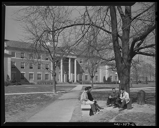 Untitled photo, possibly related to: Washington, D.C. Howard University students
