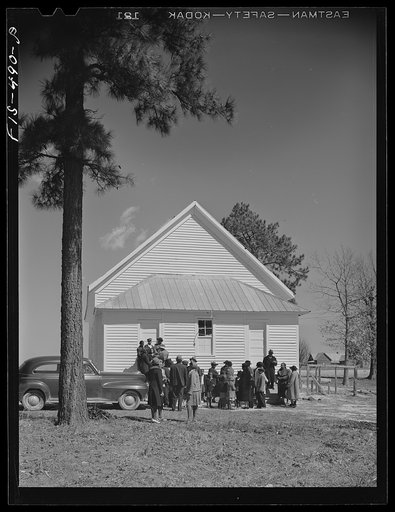 Zebulon, (vicinity), North Carolina. Church attended by the Jones family