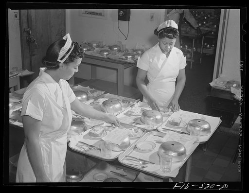 Chicago, Illinois. Provident Hospital. Preparing special diets for patients