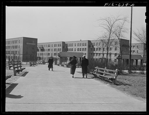 Chicago, Illinois. Ida B. Wells Housing Project. Houses