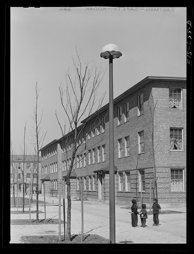 Chicago, Illinois. Ida B. Wells Housing Project. Houses