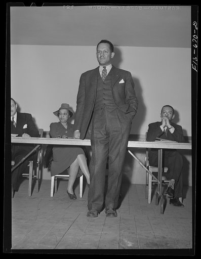 Chicago, Illinois. Ida B. Wells Housing Project. Mr. Shaw, superintendent