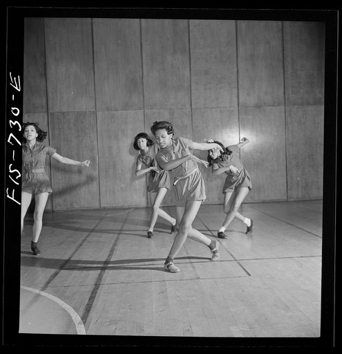 Washington, D.C. Dancing class at an elementary school