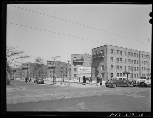 Chicago, Illinois. Ida B. Wells Housing Project. Houses