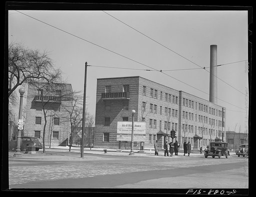 Chicago, Illinois. Ida B. Wells Housing Project. Houses