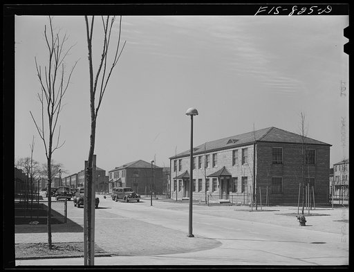 Chicago, Illinois. Ida B. Wells Housing Project. Houses