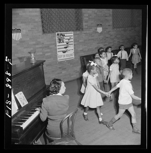 Untitled photo, possibly related to: Washington, D.C. Class in a Negro elementary school