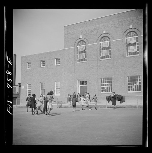 Untitled photo, possibly related to: Washington, D.C. Playground of the Banneker Junior High School
