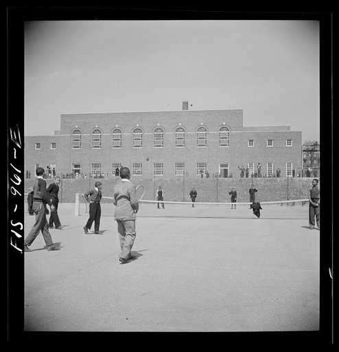Untitled photo, possibly related to: Washington, D.C. Playground at Banneker Junior High School
