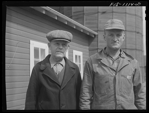 A Swedish farmer in Minnesota and a neighbor