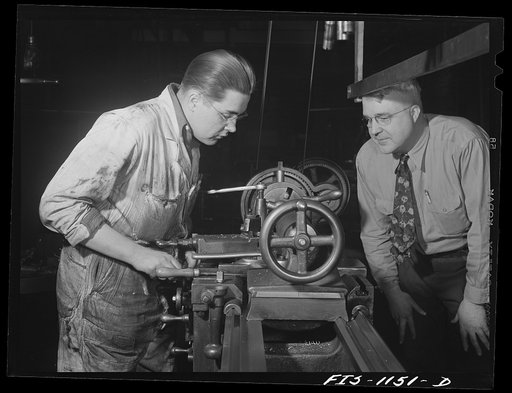 Swedish defense workers, who were born in Sweden, working at plant in Minnesota