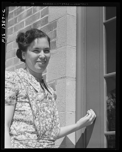 New Bedford, Massachusetts. Wife of a house painter. Both are second generation Portuguese